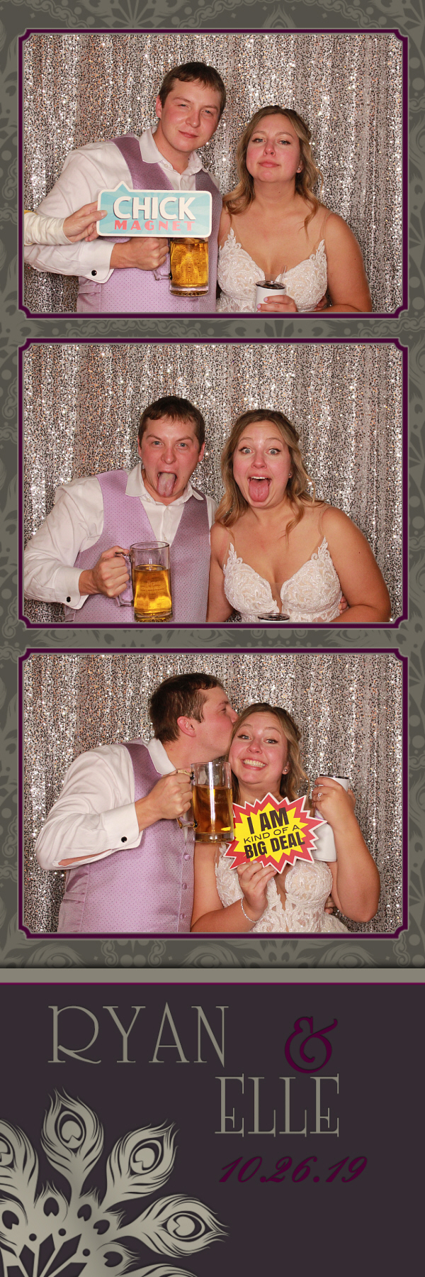 Elle's Wedding | View more photos from the event at gallery.photoboothbillings.com/u/PhotoBoothBillings/Elles-Wedding